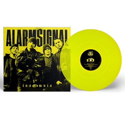 ALARMSIGNAL - Insomnia Alarmsignal - Insomnia - 12" LP - NEON YELLOW 